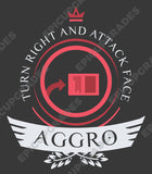 Playmat - Aggro Life V1 Magic the Gathering - epicupgrades