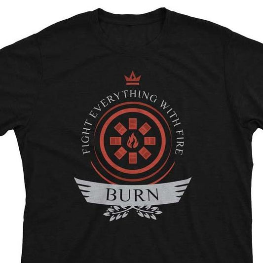 Burn Life V1 - Magic the Gathering Unisex T-Shirt - epicupgrades