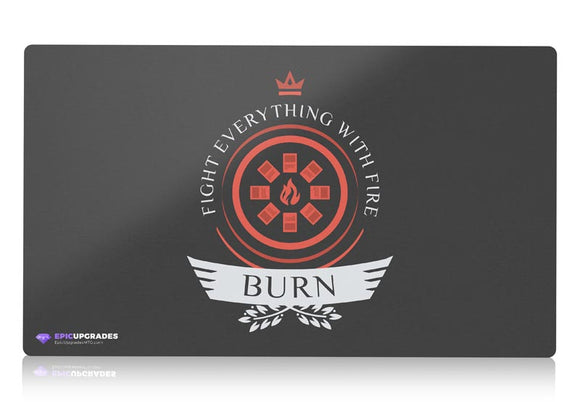 Playmat -  Burn Life V1 Magic the Gathering - epicupgrades