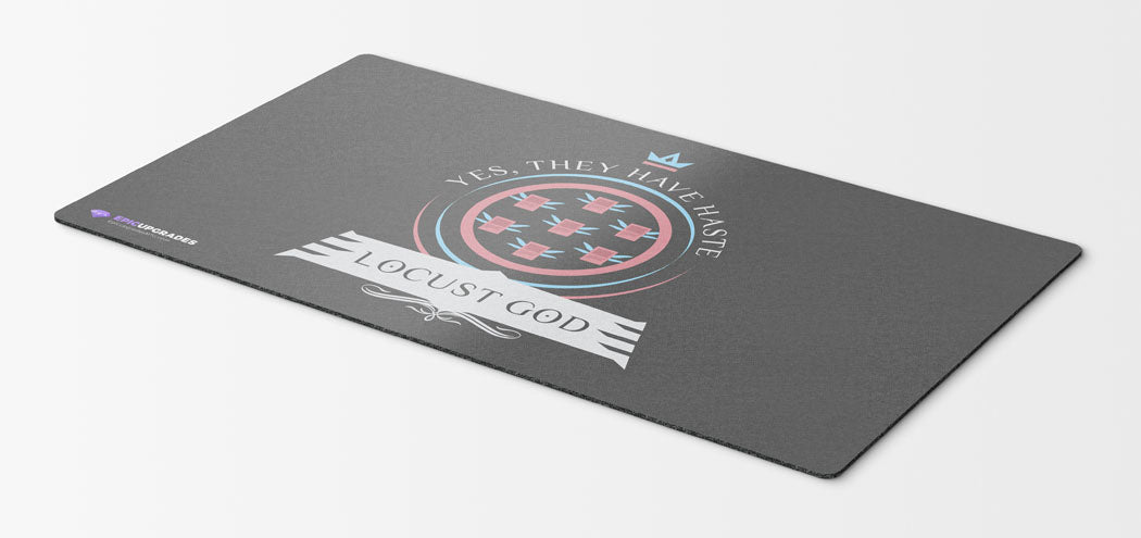 mtg locust god commander deck Playmat