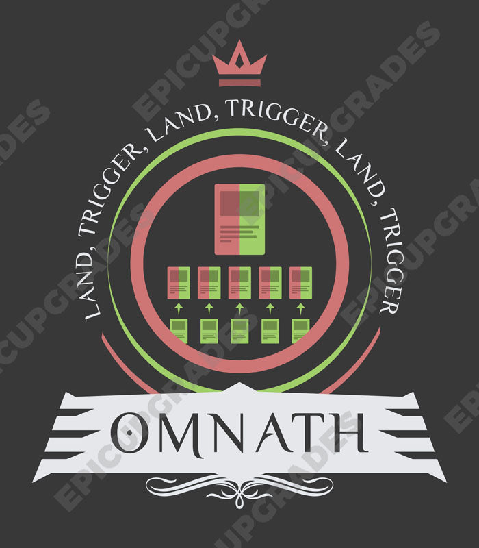 Playmat - Commander Omnath Magic the Gathering - epicupgrades