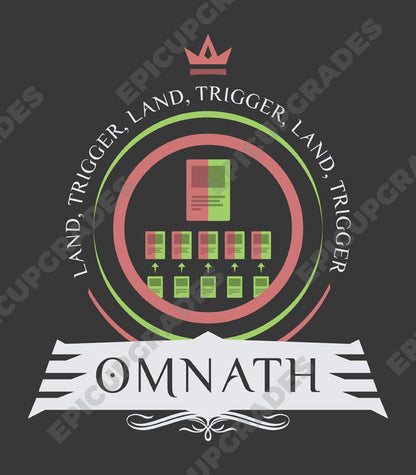 Playmat - Commander Omnath Magic the Gathering - epicupgrades