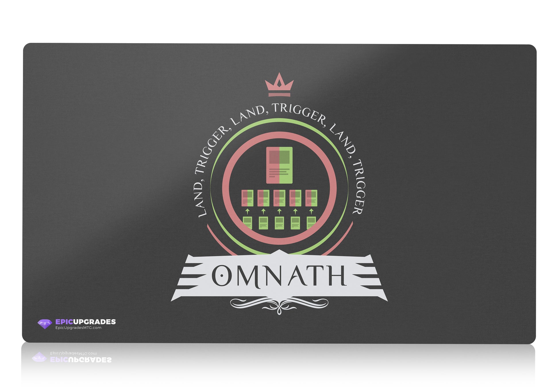 Playmat - Commander Omnath Magic the Gathering - epicupgrades