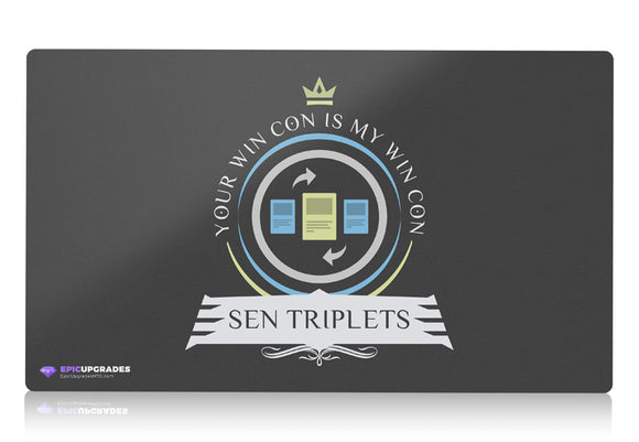 Playmat - Commander Sen Triplets Magic the Gathering - epicupgrades