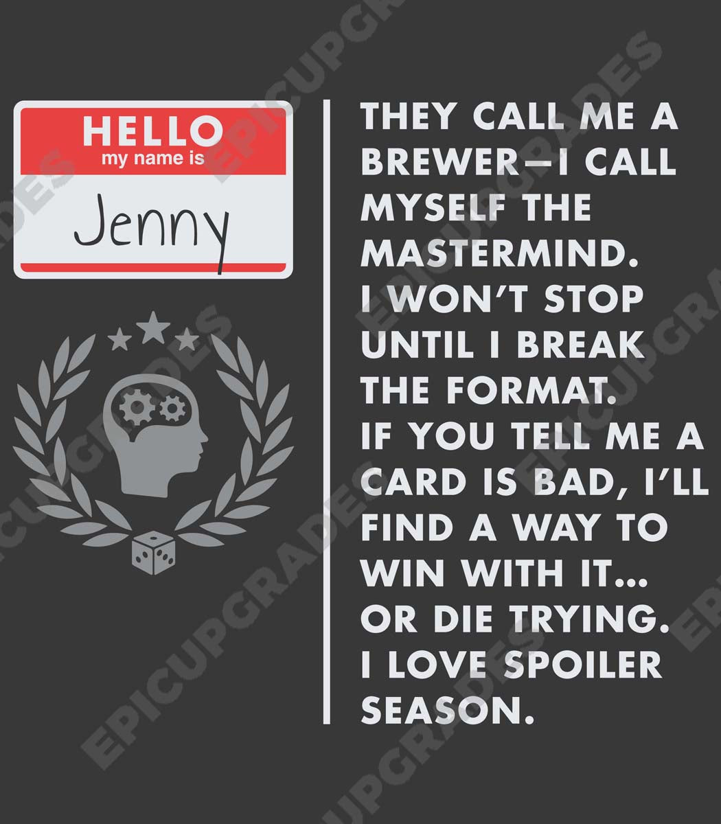 Jenny (Player Type) - Magic the Gathering Unisex T-Shirt - epicupgrades