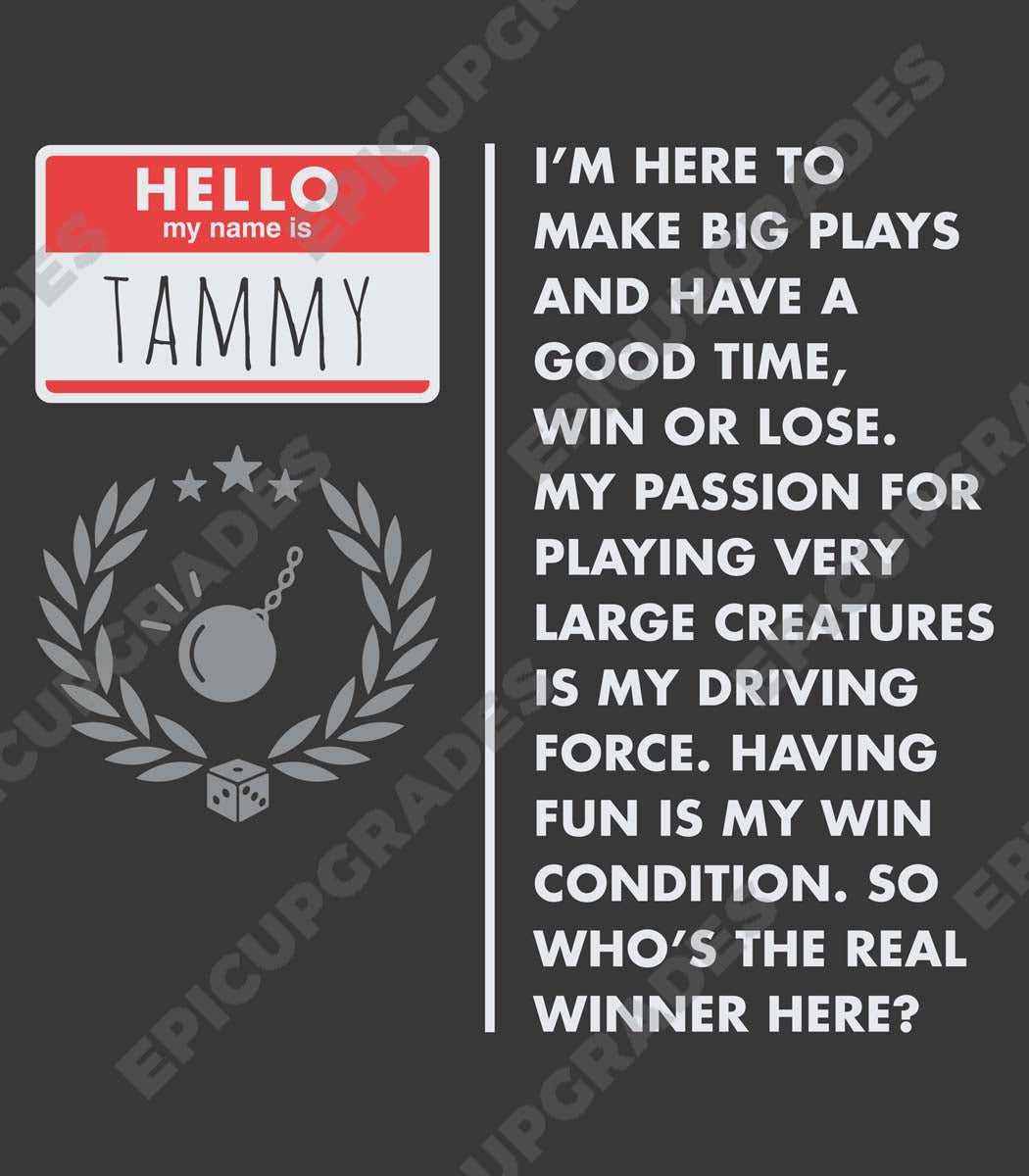 Tammy (Player Type) - Magic the Gathering Unisex T-Shirt - epicupgrades