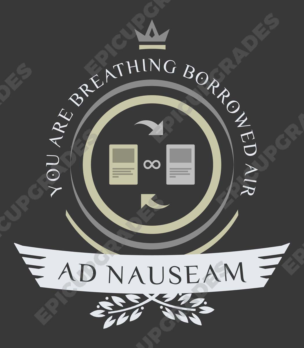 Ad Nauseam Life V2 - Magic the Gathering Unisex T-Shirt - epicupgrades