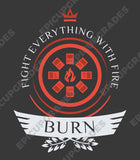 Burn Life V1 - Magic the Gathering Unisex T-Shirt - epicupgrades