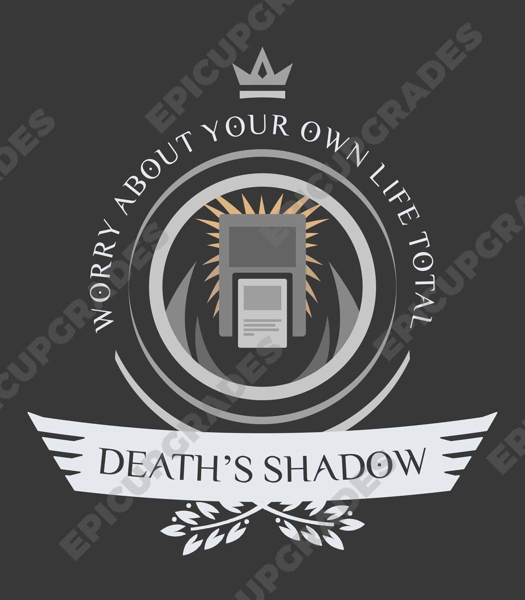 Death's Shadow Life V1 - Magic the Gathering Unisex T-Shirt - epicupgrades