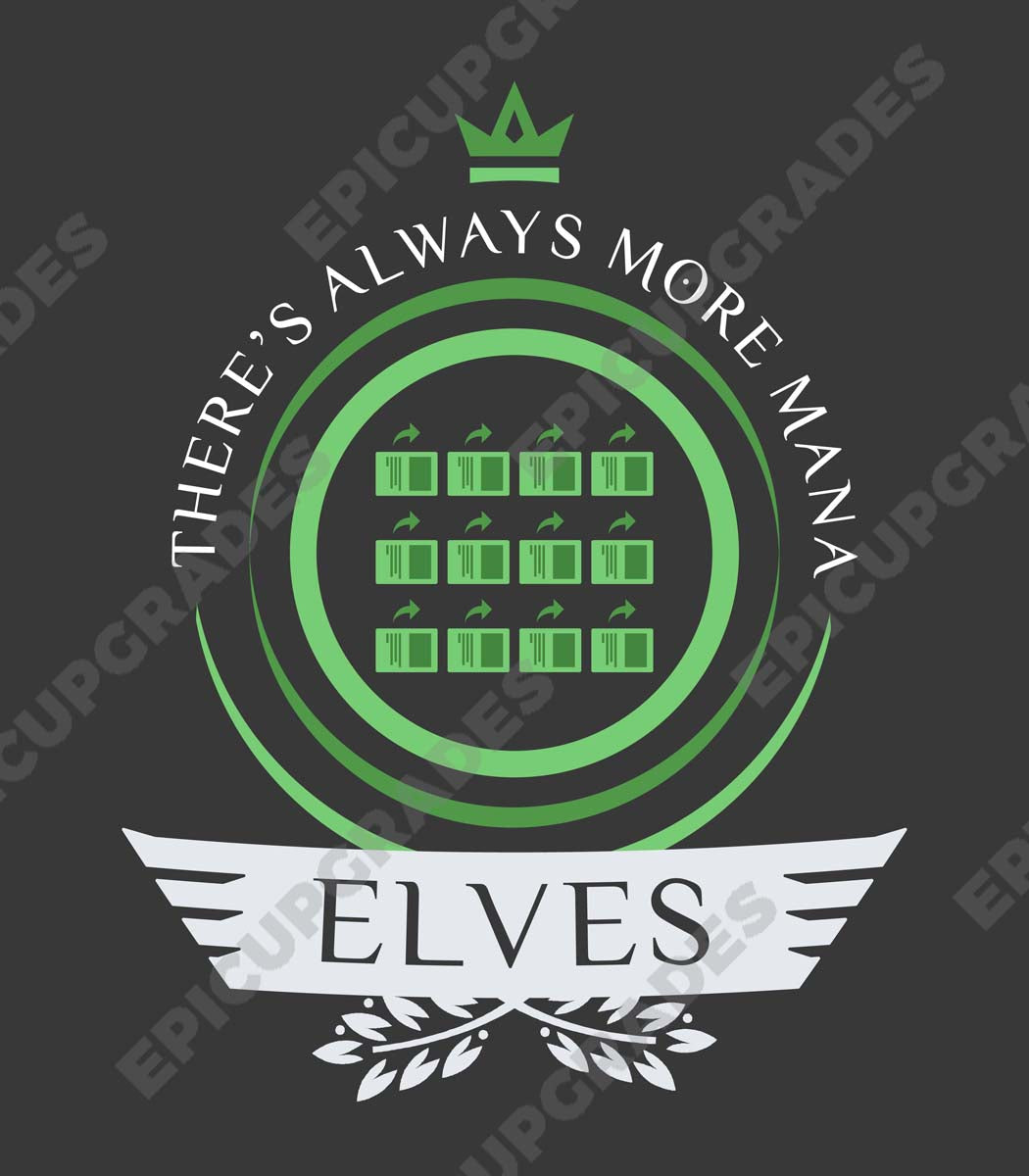 Elves Life V1 - Magic the Gathering Unisex T-Shirt - epicupgrades
