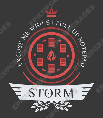Storm Life V1 - Magic the Gathering Unisex T-Shirt - epicupgrades