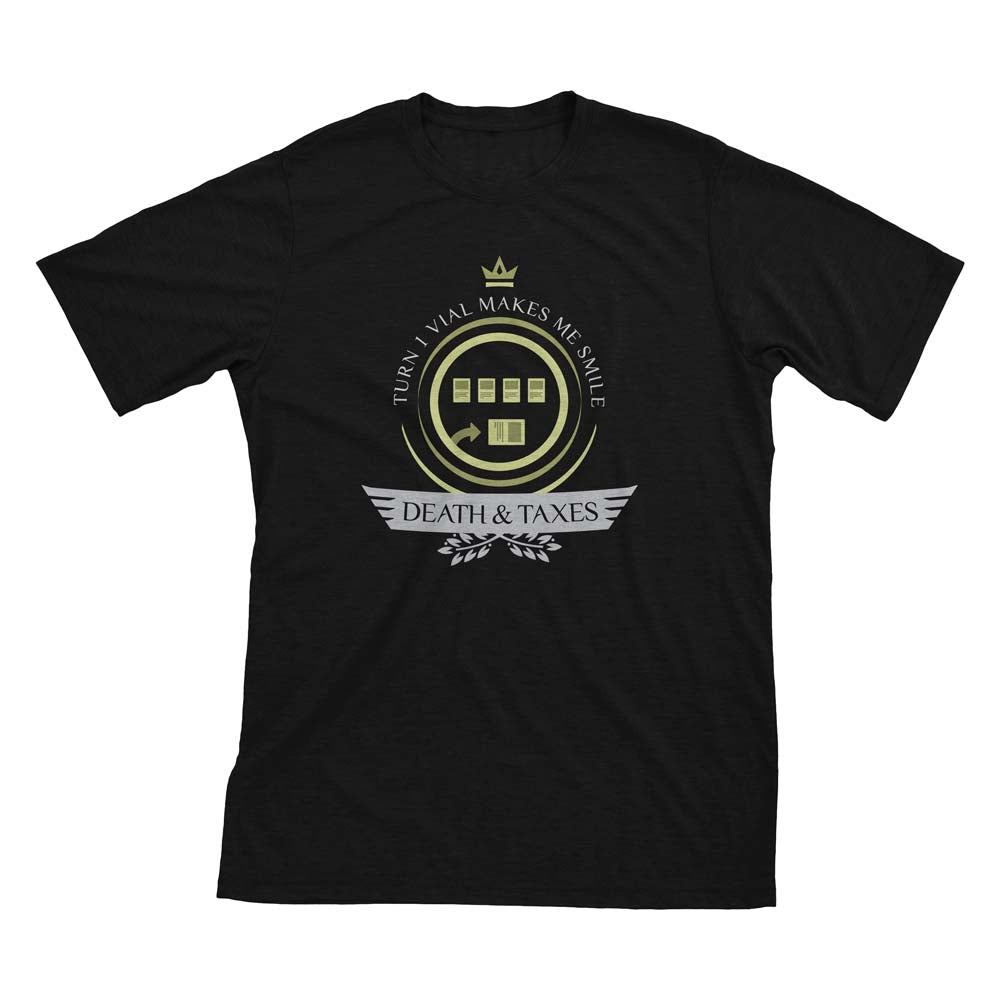 Death and Taxes Life V1 - Magic the Gathering Unisex T-Shirt - epicupgrades