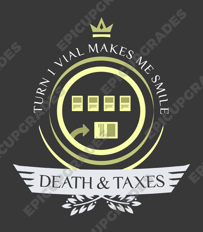Playmat - Death and Taxes Life V1 Magic the Gathering - epicupgrades