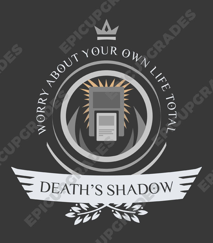 Playmat - Death's Shadow Life V1 Magic the Gathering - epicupgrades