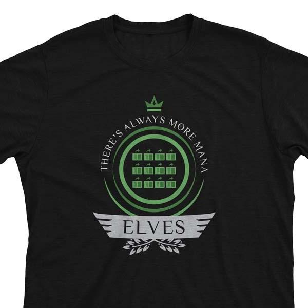 Elves Life V1 - Magic the Gathering Unisex T-Shirt - epicupgrades