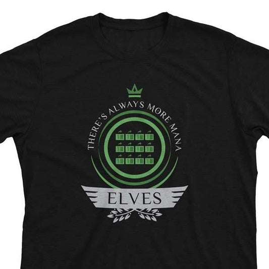 Elves Life V1 - Magic the Gathering Unisex T-Shirt - epicupgrades