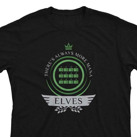 Elves Life V1 - Magic the Gathering Unisex T-Shirt - epicupgrades