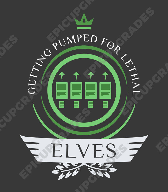 Playmat - Elves Life V2 Magic the Gathering - epicupgrades