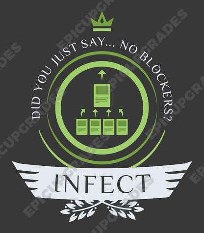 Playmat - Infect Life V2 Magic the Gathering - epicupgrades