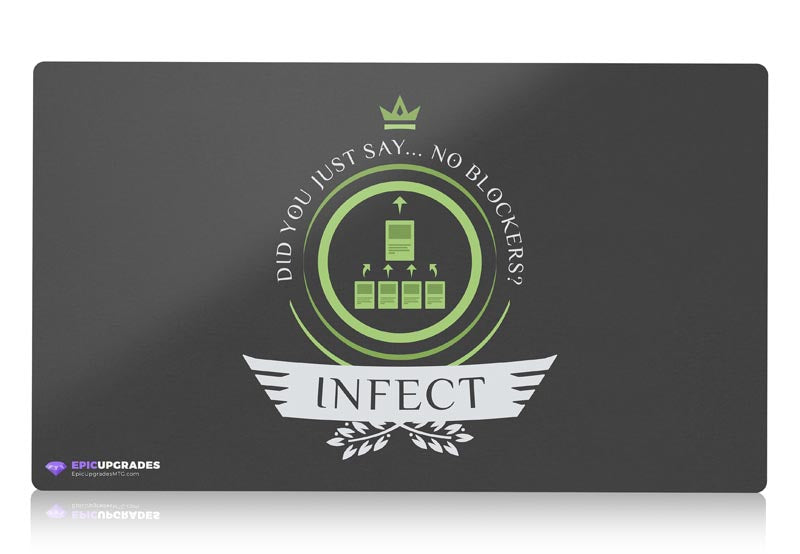 Playmat - Infect Life V2 Magic the Gathering - epicupgrades