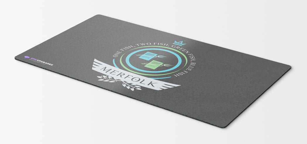 Playmat - UG Merfolk Life Magic the Gathering - epicupgrades