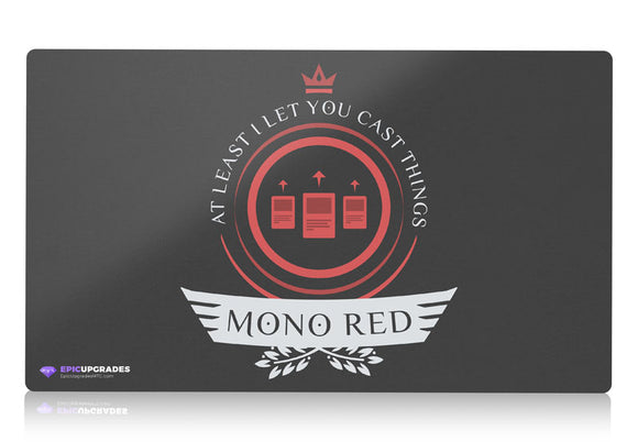 Playmat - Mono Red Life Magic the Gathering - epicupgrades