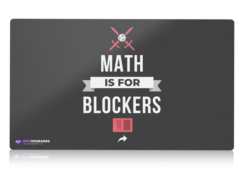 mtg unique gift idea - math is for blockers