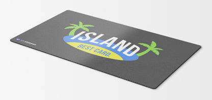 island blue player mtg playmat best card magic the gathering player gift idea