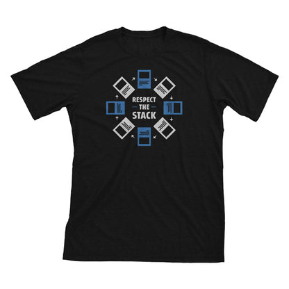 mtg shirt funny unique gift - respect the stack