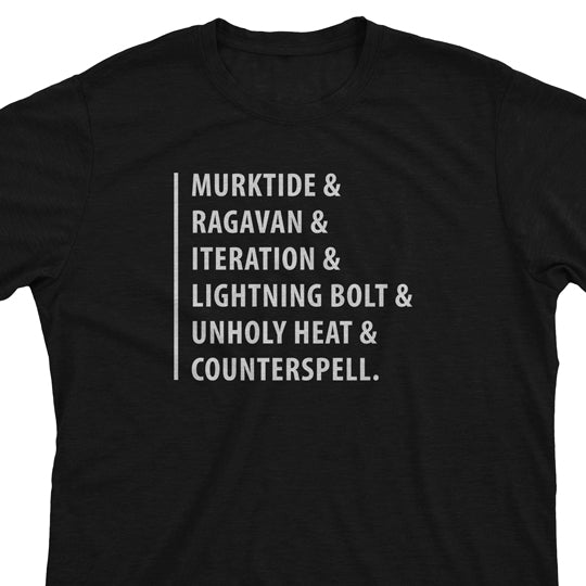mtg shirt funny unique modern player gift - minimal text murktide