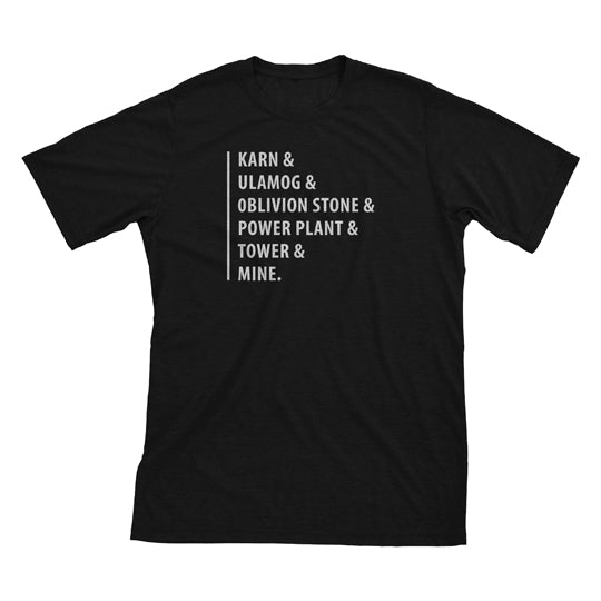 mtg shirt funny unique modern player gift - minimal text tron