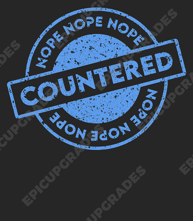 mtg unique gift idea control player - stamp of countered