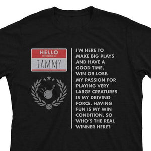 Tammy (Player Type) - Magic the Gathering Unisex T-Shirt - epicupgrades