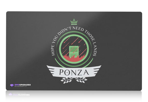 Playmat -  Ponza Life Magic the Gathering - epicupgrades