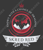 Playmat - Skred Red Life V2 Magic the Gathering - epicupgrades