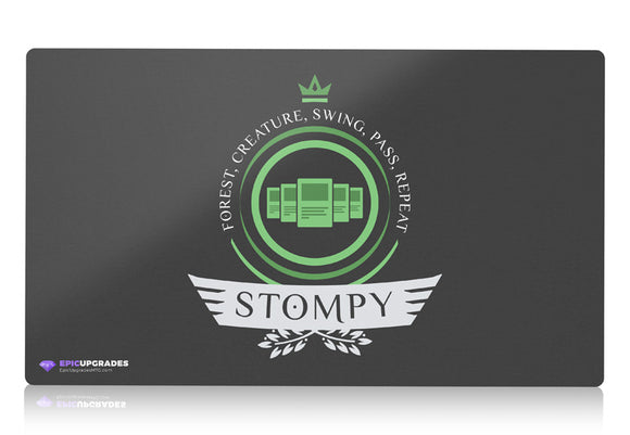 Playmat - Stompy Life Magic the Gathering - epicupgrades