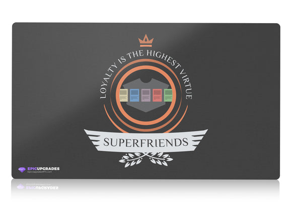 Playmat - Superfriends Life Magic the Gathering - epicupgrades